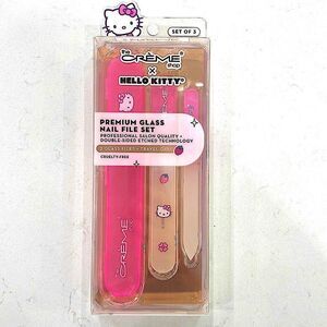 The Crème Shop x Hello Kitty Premium Glass Nail File Set (Red) TIK TOK CRAZE